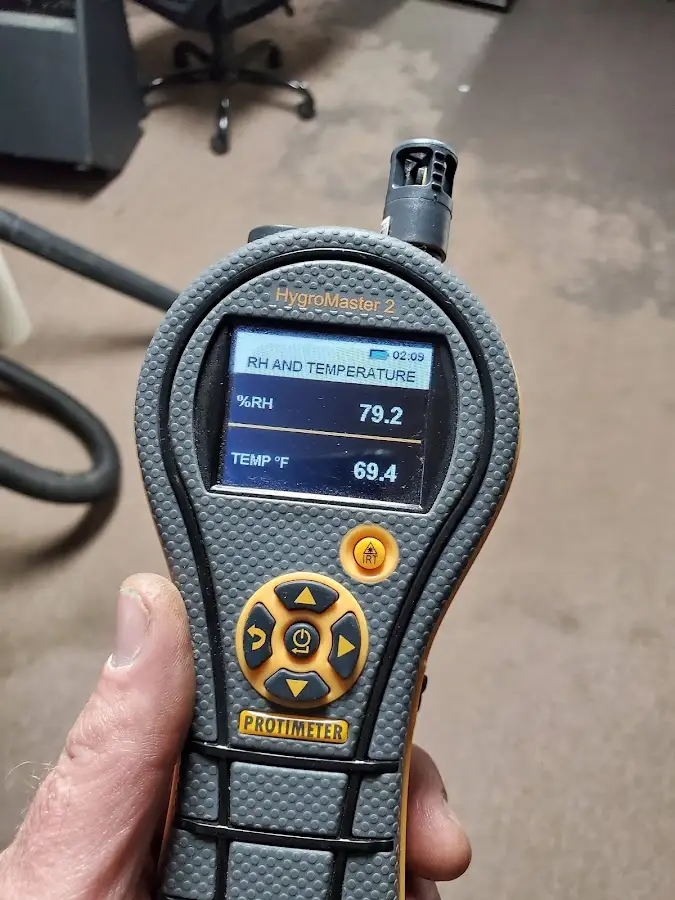 Moisture meter humidity assessment for Mold Remediation & Removal in Brockport